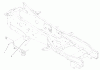 Toro 79355 - 48" Snow/Dozer Blade, 5xi Garden Tractor, 2003 (230000001-230999999) Pièces détachées MOUNTING ASSEMBLY