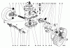 Toro 16940 - Lawnmower, 1980 (0000001-0999999) Pièces détachées GEAR CASE ASSEMBLY (MODEL NO. 16940)