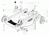 Toro 18060 - Lawnmower, 1978 (8000001-8999999) Pièces détachées HOUSING ASSEMBLY MODEL 18060