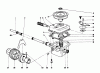 Toro 18085 - Lawnmower, 1979 (9000001-9999999) Pièces détachées GEAR CASE ASSEMBLY