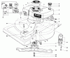 Toro 18085 - Lawnmower, 1980 (0000001-0999999) Pièces détachées ENGINE ASSEMBLY
