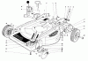 Toro 18095 - Lawnmower, 1979 (9000001-9999999) Pièces détachées HOUSING ASSEMBLY