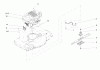 Toro 20001 - 22" Recycler Lawnmower, 2004 (240000001-240999999) Pièces détachées ENGINE AND BLADE ASSEMBLY
