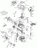 Toro 20007 - 22" Recycler Lawnmower, 2004 (240000001-240999999) Pièces détachées ENGINE ASSEMBLY NO. 2 TECUMSEH LV195EA-362003B