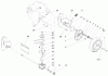 Toro 20013 - 22" Recycler Lawnmower, 2005 (250000001-250999999) Pièces détachées REAR AXLE AND TRANSMISSION ASSEMBLY