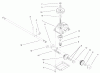 Toro 20028 - Recycler Mower, 2001 (210000001-210999999) Pièces détachées GEAR CASE ASSEMBLY