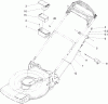 Toro 20031 - 22" Recycler Lawnmower, 2004 (240000001-240999999) Pièces détachées ELECTRICAL ASSEMBLY