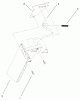 Toro 20035 (R-21SE) - Recycler Mower, R-21SE, 2001 (210000001-210999999) Pièces détachées DISCHARGE DOOR ASSEMBLY PART NO. 93-0273