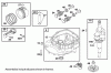 Toro 20035 (R-21SE) - Recycler Mower, R-21SE, 2001 (210000001-210999999) Pièces détachées ENGINE BRIGGS & STRATTON MODEL 12J805-2370-B1 #2