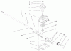 Toro 20035 (R-21SE) - Recycler Mower, R-21SE, 2001 (210000001-210999999) Pièces détachées GEAR CASE ASSEMBLY
