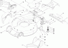 Toro 20062 - Super Recycler Lawn Mower, 2007 (270000001-270999999) Pièces détachées HOUSING ASSEMBLY