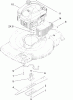 Toro 20064 - 22" Recycler Lawn Mower, 2007 (270000001-270999999) Pièces détachées ENGINE AND BLADE ASSEMBLY