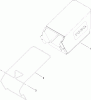 Toro 20065 - 22" Recycler Lawn Mower, 2007 (270000001-270999999) Pièces détachées GRASS BAG ASSEMBLY