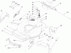 Toro 20065 - 22" Recycler Lawn Mower, 2007 (270000001-270999999) Pièces détachées HOUSING ASSEMBLY