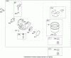 Toro 20067 - 22" Recycler Lawn Mower, 2007 (270000001-270999999) Pièces détachées CARBURETOR ASSEMBLY BRIGGS AND STRATTON 126T05-0115-B1