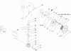 Toro 20067 - 22" Recycler Lawn Mower, 2007 (270000001-270999999) Pièces détachées REAR AXLE AND TRANSMISSION ASSEMBLY