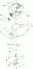 Toro 20071A - 22" Recycler Lawn Mower, 2007 (270000001-270999999) Pièces détachées ENGINE AND BLADE ASSEMBLY