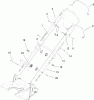 Toro 20071A - 22" Recycler Lawn Mower, 2007 (270000001-270999999) Pièces détachées HANDLE ASSEMBLY