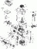 Toro 20073 - 22" Recycler Lawn Mower, 2007 (270000001-270999999) Pièces détachées ENGINE ASSEMBLY NO. 1 TECUMSEH LV195EA-362089D