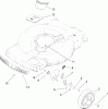 Toro 20075 - 22" Recycler Lawn Mower, 2007 (270000001-270999999) Pièces détachées FRONT AXLE ASSEMBLY