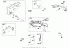 Toro 20089 - 22" Recycler Lawn Mower, 2008 (280000001-280999999) Pièces détachées MUFFLER AND FUEL TANK ASSEMBLY BRIGGS AND STRATTON 126L05-0213-F1