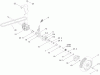 Toro 20095 - Super Recycler Lawn Mower, 2010 (310004269-310004922) Pièces détachées REAR WHEEL AND TRANSMISSION ASSEMBLY