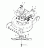 Toro 20182 - Lawnmower, 1993 (39000001-39999999) Pièces détachées ENGINE ASSEMBLY