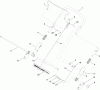 Toro 20192 - Super Bagger Lawn Mower, 2011 (311000001-311999999) Pièces détachées UPPER HANDLE ASSEMBLY