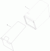 Toro 20197 - Super Bagger Lawn Mower, 2011 (311000001-311999999) Pièces détachées REAR BAG ASSEMBLY