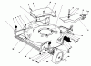 Toro 20210 - Lawnmower, 1991 (1000001-1999999) Pièces détachées HOUSING ASSEMBLY