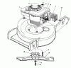 Toro 20212 - Lawnmower, 1991 (1000001-1999999) Pièces détachées ENGINE ASSEMBLY