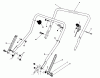 Toro 20213 - Lawnmower, 1992 (2000001-2999999) Pièces détachées HANDLE ASSEMBLY