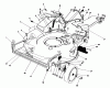 Toro 20214 - Lawnmower, 1992 (2000001-2999999) Pièces détachées HOUSING ASSEMBLY