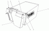 Toro 20215 - Lawnmower, 1991 (1000001-1999999) Pièces détachées GRASS BAG ASSEMBLY