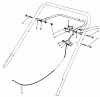 Toro 20215 - Lawnmower, 1992 (2000001-2999999) Pièces détachées TRACTION CONTROL ASSEMBLY
