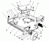 Toro 20217 - Lawnmower, 1991 (1000001-1999999) Pièces détachées HOUSING ASSEMBLY