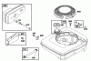 Toro 20217 - Lawnmower, 1992 (2000001-2999999) Pièces détachées ENGINE BRIGGS & STRATTON MODEL 124702-3115-01 #7