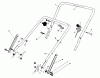 Toro 20217 - Lawnmower, 1992 (2000001-2999999) Pièces détachées HANDLE ASSEMBLY