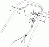 Toro 20320 - Lawnmower, 1992 (2000001-2999999) Pièces détachées TRACTION CONTROL ASSEMBLY