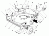 Toro 20322 - Lawnmower, 1992 (2000001-2999999) Pièces détachées HOUSING ASSEMBLY
