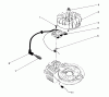 Toro 20326 - Lawnmower, 1992 (2000001-2999999) Pièces détachées IGNITION ASSEMBLY (MODEL NO. 47PM1-1)