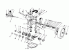 Toro 20327B - Lawnmower, 1992 (2000001-2999999) Pièces détachées GEAR CASE ASSEMBLY