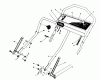 Toro 20327B - Lawnmower, 1992 (2000001-2999999) Pièces détachées HANDLE ASSEMBLY