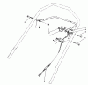 Toro 20328B - Lawnmower, 1992 (2000001-2999999) Pièces détachées TRACTION CONTROL ASSEMBLY