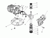 Toro 20329 - Lawnmower, 1992 (2000001-2999999) Pièces détachées CRANK SHAFT ASSEMBLY (ENGINE MODEL NO. 47PM1-1)(SERIAL NO. 2005001 & UP)