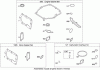 Toro 20333 - 22" Recycler Lawn Mower, 2009 (290000001-290999999) Pièces détachées ENGINE AND VALVE GASKETS AND CARBURETOR OVERHAUL KIT BRIGGS AND STRATTON 126T02-0256-B1