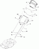 Toro 20352 - 22" Recycler Lawn Mower, 2009 (290000001-290999999) Pièces détachées HANDLE ASSEMBLY