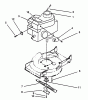 Toro 20431 - Lawnmower, 1993 (39000001-39999999) Pièces détachées ENGINE ASSEMBLY