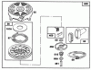 Toro 20433 - Lawnmower, 1993 (39000001-39999999) Pièces détachées ENGINE BRIGGS & STRATTON MODEL 122702-3171-01 #5