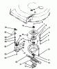 Toro 20438WF - Lawnmower, 1993 (39000001-39999999) Pièces détachées BLADE BRAKE CLUTCH ASSEMBLY